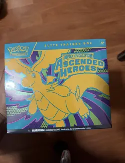 POKEMON MEGA EVOLUTION ASCENDED HEROES FACTORY SEALED ELITE TRAINER BOX ETB - Image 1