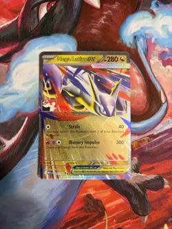 Pokemon Mega Latias EX 100/132 Mega Evolutions Prize Pack Series 8 Stamped - NM - Image 1