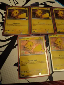 Pokemon Day 2025 Pikachu Promo Mint Condition X5 - Image 2