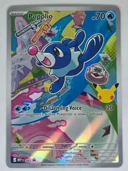 Popplio 045 P Pokemon ME: Mega Evolution Promo NM - Image 1