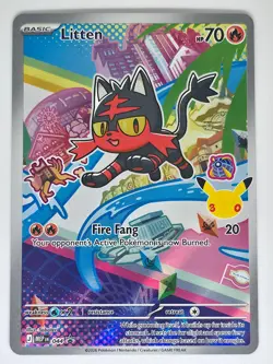 Litten 044 P Pokemon ME: Mega Evolution Promo NM - Image 1
