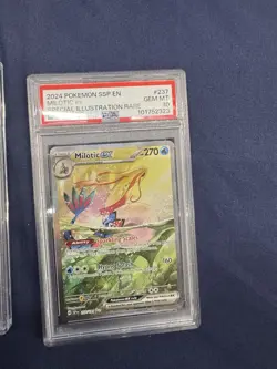 PSA 10 Milotic ex SIR 237/191 + Feebas IR 198/191 - Surging Sparks - Pokemon TCG - Image 2
