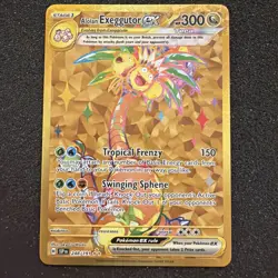 Pokemon TCG Alolan Exeggutor EX 248/191SV08 Surging Sparks Holo Hyper Rare - Image 1