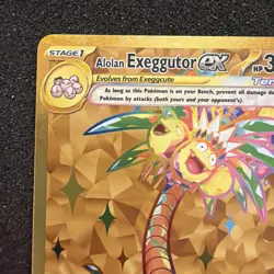 Pokemon TCG Alolan Exeggutor EX 248/191SV08 Surging Sparks Holo Hyper Rare - Image 2