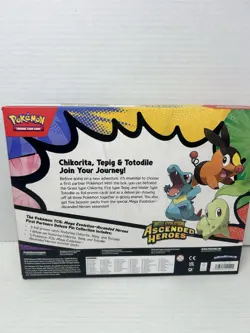 Pokemon TCG Mega Evolution Ascended Heroes First Partners Deluxe Pin Collection - Image 3