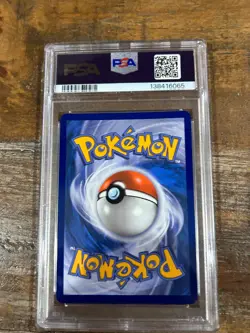 POKEMON 2025 Destined Rivals Illust Rare TEAM ROCKET'S MEOWTH #203 PSA 8 RARE - Image 2