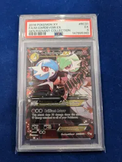 2016 POKEMON XY GENERATIONS RADIANT COLLECTION #RC31 FA/M GARDEVOIR EX PSA 5 - Image 1