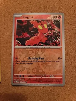 Pokemon - Riolu w/ Slugma: 102/214, Common, Reverse Holo, Unbroken Bonds - Image 3