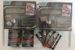 🔥 Pokemon Phantasmal Flames LOT – 34 Packs | 2 ETB + 2 Bundles + 4 Packs - Image 2