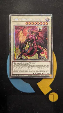 BLZD-EN036 The Crimson King Starlight Rare 1st Ed YuGiOh - Image 1
