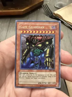 Gate Guardian MRD-000 Metal Raiders 2002 Secret Rare YU-GI-OH - Image 1