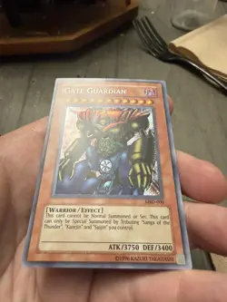 Gate Guardian MRD-000 Metal Raiders 2002 Secret Rare YU-GI-OH - Image 2