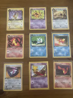 Pokemon Team Rocket 1st Edition Bundle 44 Different Cards No Duplicates - Image 2