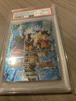 Dragon Ball Super Card Son Gohan:Future FB02-089 SR Alt Art Dokkan Battle PSA 10 - Image 5