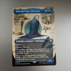Wan Shi Tong, Librarian MTG ( Boarderless) TLA #320 Mythic - Image 1