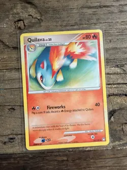 Quilava Evolution Lot – Vintage Pokemon Cyndaquil & Quilava - 10 Cards - Image 4