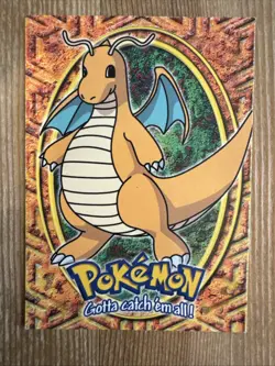 Dragonite # 149 Card E12 of 12 Topps Movie Stage 3 Pokemon MP - Image 1