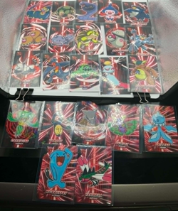 Pokemon set Cracked Ice Holo Team Rocket Card Database Set Peru x 22 - Image 1