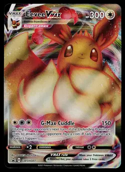 Pokemon Card - Eevee VMAX Sword & Shield Promo SWSH087 Holo - Image 1