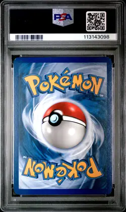 2007 POKEMON DIAMOND & PEARL MYSTERIOUS TREASURES #4 AZELF-REVERSE FOIL PSA 7.5 - Image 2