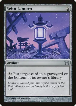 Reito Lantern 1x FOIL CHK MTG Champions Kamigawa Uncommon MINT artifact - Image 1