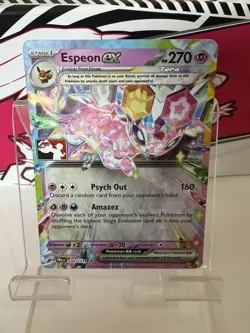 Pokemon TCG - Espeon ex 034/131 Play Stamped Prize Pack Series 7 Holo - Image 1