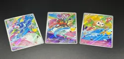 Pokemon TCG First Partner Illustration Collection Series 1-Litten,Rowley,Popplio - Image 1