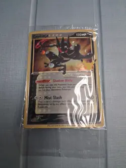Pokemon Greninja SWSH144 Black Star Promo Holo 2021 Factory Sealed Fast Ship - Image 1