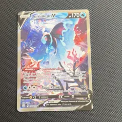 Pokemon Lumineon V 156/172 Brilliant Stars Ultra Rare Full Art Holo 170 HP - Image 1