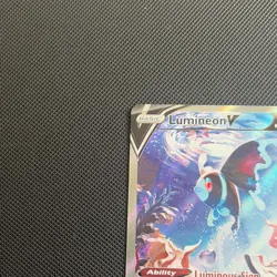 Pokemon Lumineon V 156/172 Brilliant Stars Ultra Rare Full Art Holo 170 HP - Image 4