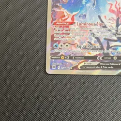 Pokemon Lumineon V 156/172 Brilliant Stars Ultra Rare Full Art Holo 170 HP - Image 5