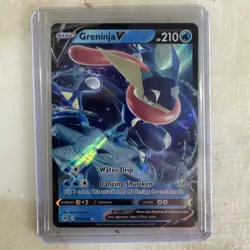 Greninja V 073/264 2021 Pokemon SWSH Fusion Strike Ultra Rare - Image 1