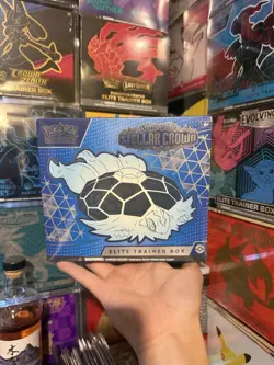 Pokemon Stellar Crown Elite Trainer Box ETB SV07 Sealed Brand New - Image 1
