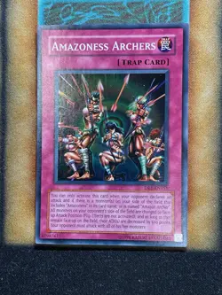 Yugioh Amazoness Archers DR1-EN151 Super Rare NM - Image 1