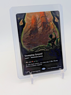 MTG - Stomping Ground - Borderless #283 - Edge of Eternities NM - Image 1