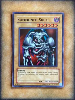 Yugioh Summoned Skull DB1-EN142 Super Rare NM - Image 1