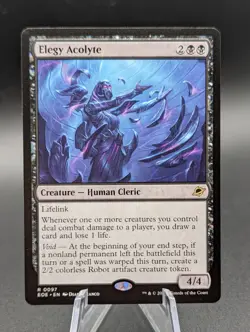 MTG: Elegy Acolyte | Foil | Edge of Eternities | Pack Fresh NM | - Image 1