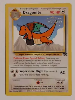 Pokemon TCG - Dragonite Kids WB Presents Pokemon The First Movie Promo Card #5 - Image 1