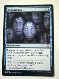 MTG Propaganda 0191 Reg Commander: Modern Horizons 3 NM M3C - Image 1