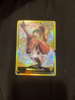Monkey D Luffy Leader ST29-001 One Piece Card - Image 1