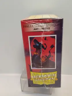 DRAGON SHEILD Art Card Sleeves Halloween Dragon, 100 Count New Sealed - Image 2
