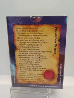 DRAGON SHEILD Art Card Sleeves Halloween Dragon, 100 Count New Sealed - Image 3