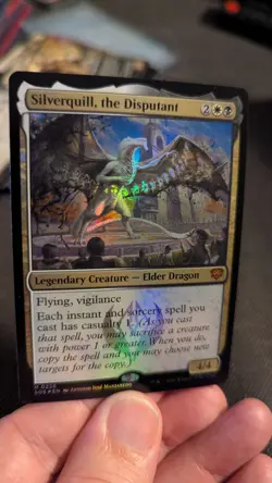 1x Silverquill The Disputant Foil NM Mythic - MTG SOS Strixhaven x1 - Image 1