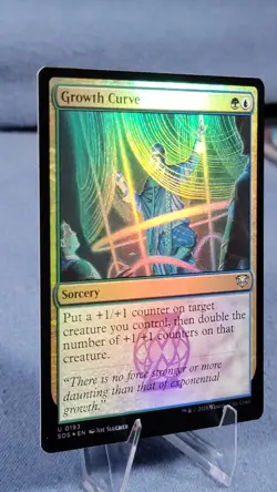 Growth Curve (FOIL) - [Secrets of Strixhaven] MTG SOS 193 NM 🌳💧 - Image 5