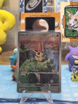 Pokemon Victini 208 Sv: Scarlet & Violet Basic 80 HP Promo V-Force Holo - Image 1