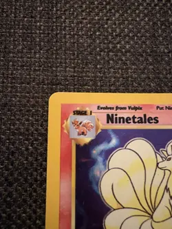 Ninetales 12/102 Holo Holo Rare Base Set Unlimited Pokemon - Image 5