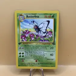 1999 First Edition Vintage Pokemon # 33 Butterfree! - Image 1