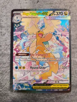 Pokemon Mega Dragonite EX Full Art Holo EX 290/217 Pack Fresh - Image 1