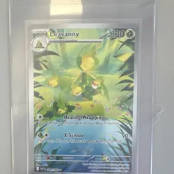 Pokemon Leavanny 089/086 SV11W White Flare Full Art 130 HP Illustration Rare - Image 1