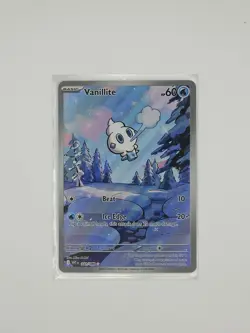 Vanillite Illustration Rare Pokemon S&V: White Flare 111/086 NM - Image 1